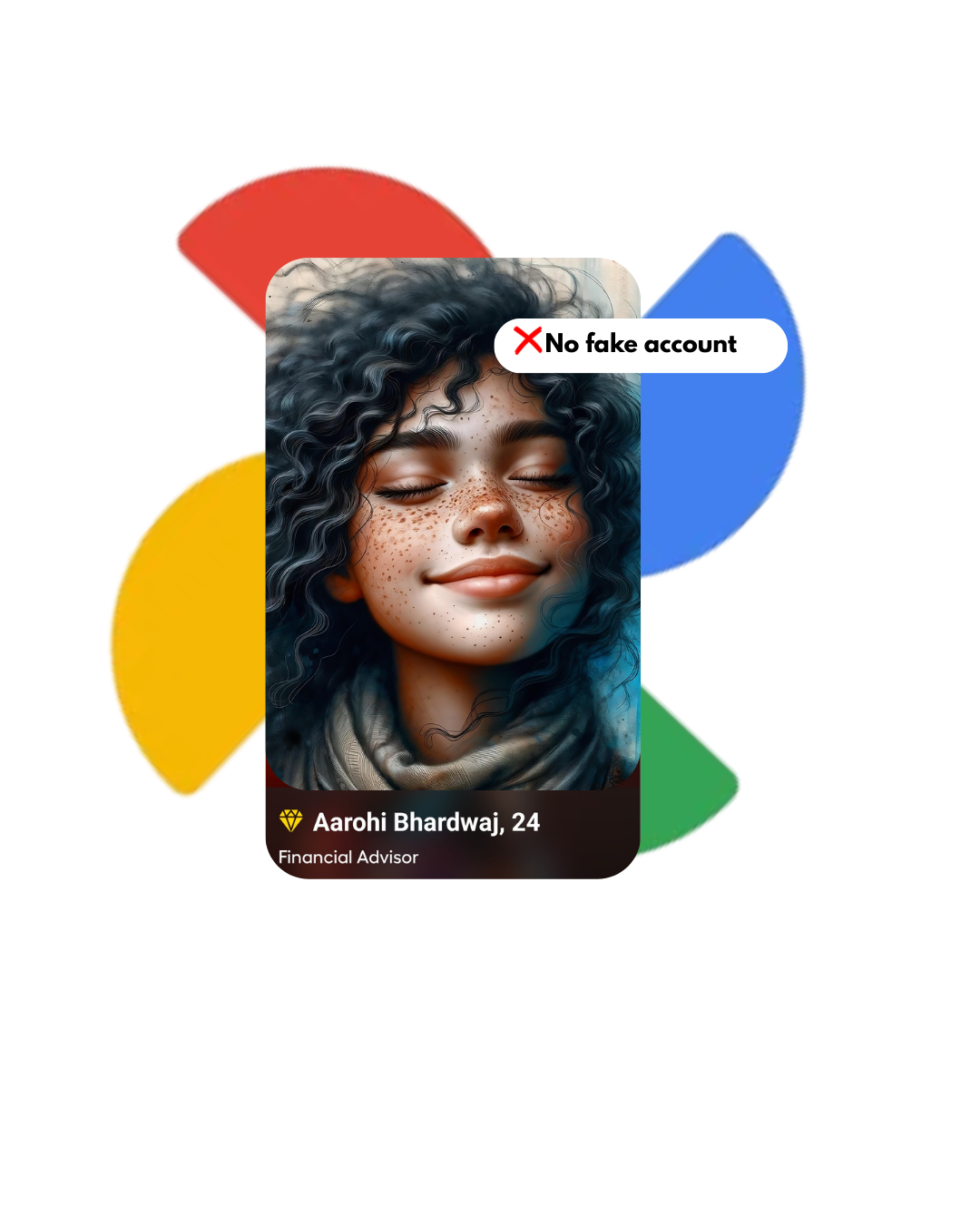 Verified profiles feature